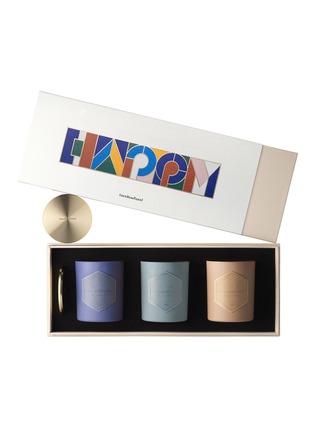 - HANDHANDHAND - HOLIDAY EDITION HAPPY DOSES SCENTED CANDLE TRIO SET