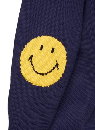  - JOSHUA’S - ‘Smile Pls’ Smiley Face Cotton Knit Sweater