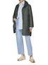 Figure View - Click To Enlarge - WE-AR 4 - OVERSIZED POCKETS REVERSIBLE QUILTED COAT