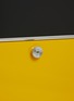 Detail View - Click To Enlarge - USM - HALLER SIX DROP HANDLE CABINET — WHITE / YELLOW / BLACK