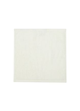 Main View - Click To Enlarge - WESETA SWITZERLAND - Douceur Cotton Face Towel — Cream