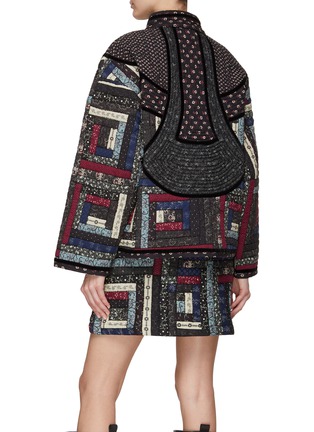 Back View - Click To Enlarge - SEA NEW YORK - ‘ALANI’ PATCHWORK PRINT JACKET