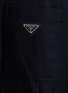  - PRADA - LOGO APPLIQUÉ FLAT FRONT DRILL PANTS