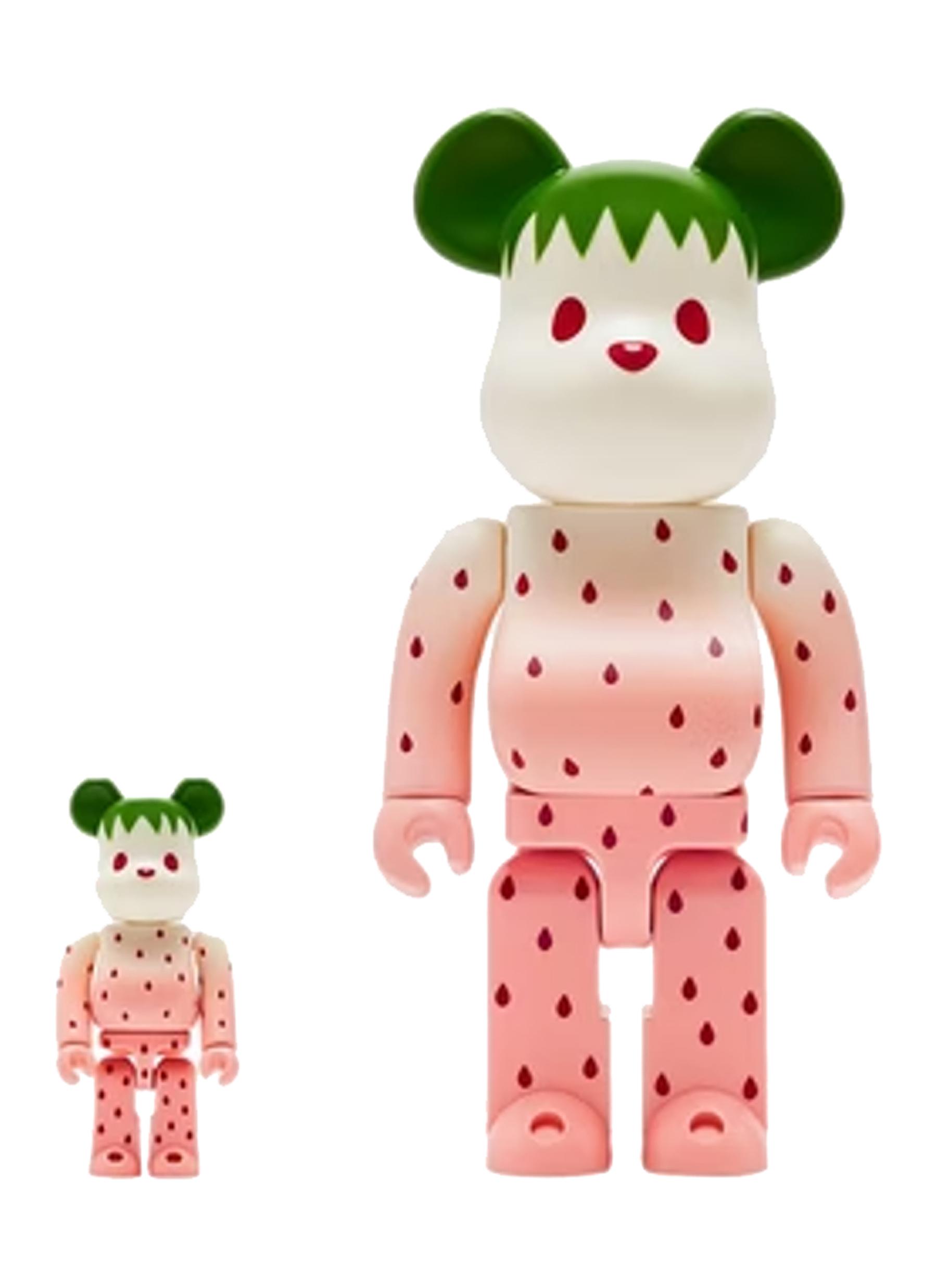 TOYQUBE | X CLOT SUMMER FRUITS 'STRAWBERRY' 400% + 100% BE@RBRICK SET |  Lane Crawford