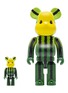Main View - Click To Enlarge - TOYQUBE - CLOT SUMMER FRUITS WATERMELON 400% + 100% BE@RBRICK SET