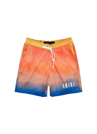Main View - Click To Enlarge - AMIRI - Kids Tie Dye Drawstring Swim Trunks