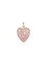 Main View - Click To Enlarge - STORROW JEWELRY - ‘ALANA’ OPAL 14K YELLOW GOLD HEART CHARM