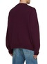 Back View - Click To Enlarge - TOGA VIRILIS - Ethnic Inspired Stripe Cotton Blend Knit Cardigan