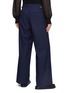 Back View - Click To Enlarge - TOGA VIRILIS - Single Pleat Wide Leg Buckle Suiting Pants