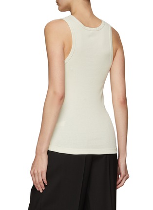Back View - Click To Enlarge - THE ROW - ‘GLAURA’ COTTON RIB KNIT TANK TOP