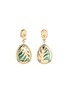 Detail View - Click To Enlarge - JOHN HARDY - ‘Cinta’ 18K Yellow Gold Gemstone Classic Chain Earrings