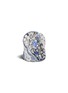 Detail View - Click To Enlarge - JOHN HARDY - ‘Cinta’ 18K White Gold Gemstone Lahar Ring