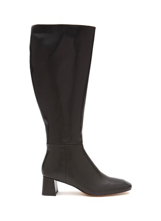 Main View - Click To Enlarge - EQUIL - ‘Prague’ 45 Leather Heeled Tall Boots