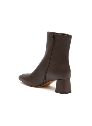  - EQUIL - ‘Firenze’ 45 Leather Heeled Ankle Boots