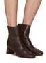 Figure View - Click To Enlarge - EQUIL - ‘Firenze’ 45 Leather Heeled Ankle Boots