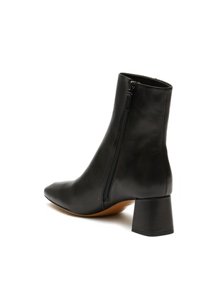  - EQUIL - ‘FIRENZE’ SQUARE TOE LEATHER ANKLE BOOTS