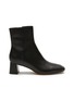 Main View - Click To Enlarge - EQUIL - ‘FIRENZE’ SQUARE TOE LEATHER ANKLE BOOTS
