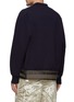 Back View - Click To Enlarge - SACAI - Tonal Hem Crewneck Sweater