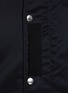  - SACAI - Double Collar Front Zip Snap Button Closure Vest