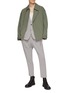 Figure View - Click To Enlarge - ATTACHMENT - Convertible Collar Button Up Jacket