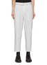ATTACHMENT - Buckled Belt Cropped Tapered Pants