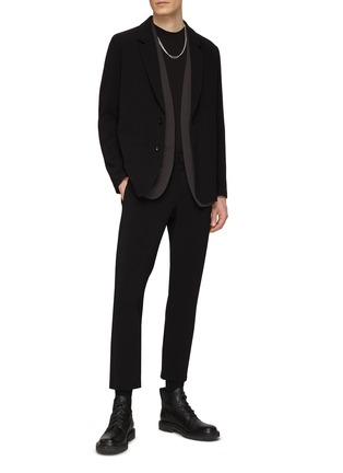 Figure View - Click To Enlarge - ATTACHMENT - Single Breasted Notched Lapel Blazer