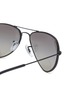 RAY-BAN - ‘Junior Aviator’ Metal Frame Grey Lens Kids Aviator Sunglasses