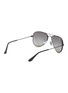 Figure View - Click To Enlarge - RAY-BAN - ‘Junior Aviator’ Metal Frame Grey Lens Kids Aviator Sunglasses