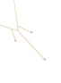 Figure View - Click To Enlarge - XIAO WANG - 'Elements' diamond 14k yellow gold beaded necklace
