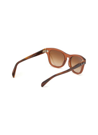 Figure View - Click To Enlarge - RAY-BAN - Gradient Brown Lens Acetate Kids Square Sunglasses