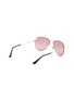 Figure View - Click To Enlarge - RAY-BAN - ‘Junior Aviator’ Metal Frame Pink Lens Kids Aviator Sunglasses