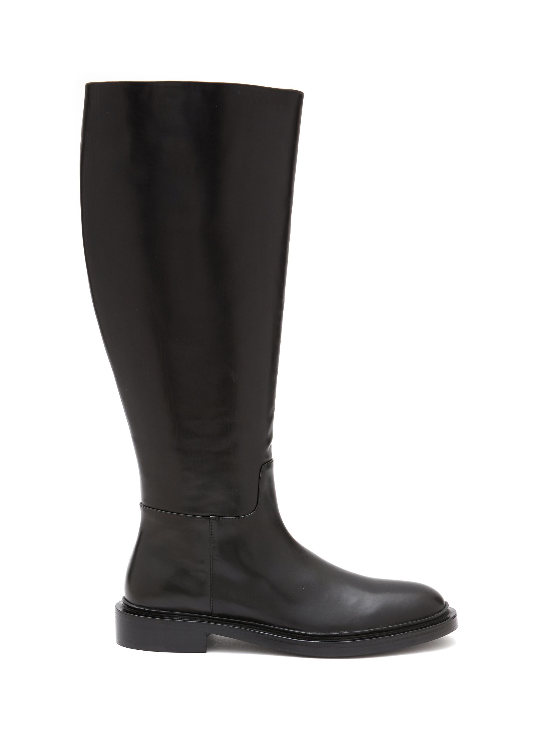 EQUIL ‘Madrid' Leather Tall Riding Boots