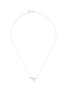 Main View - Click To Enlarge - XIAO WANG - 'Gravity' diamond 14k gold moving bar necklace