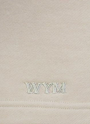  - WOOYOUNGMI - Logo Embroidery Cotton Drawstring Shorts