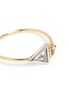 Detail View - Click To Enlarge - XIAO WANG - 'Galaxy' rose cut diamond 18k yellow gold ring