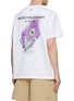 Back View - Click To Enlarge - WOOYOUNGMI - Contrast Graphic Cotton T-Shirt