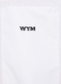  - WOOYOUNGMI - Back Logo Print Regular Fit Cotton Shirt