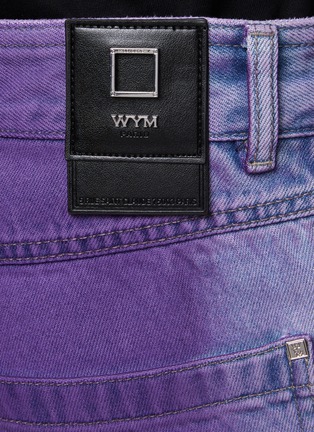  - WOOYOUNGMI - Two Toned Medium Washed Wide Leg Jeans