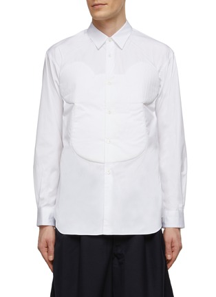 Main View - Click To Enlarge - COMME DES GARÇONS SHIRT - BE@RBRICK Head Cotton Shirt