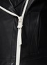  - SHOREDITCH SKI CLUB - ‘VYNER RAE’ CONTRAST ZIP BIKER JACKET