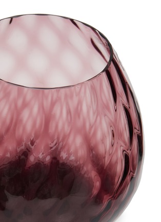 Detail View - Click To Enlarge - NASONMORETTI - Balloton Candle Holder — Violet