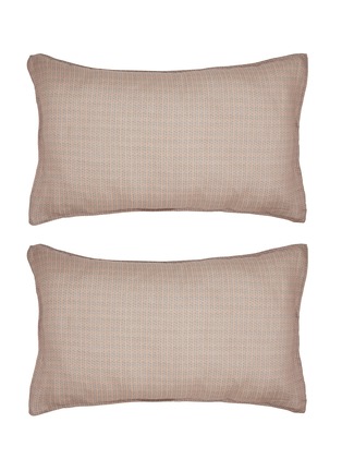 Main View - Click To Enlarge - SOCIETY LIMONTA - Nap Rice Pillowcase Set of 2 — Verbena