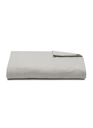Main View - Click To Enlarge - SOCIETY LIMONTA - Nite Cotton Queen Size Fitted Sheet — Fumo