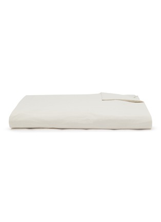 Main View - Click To Enlarge - SOCIETY LIMONTA - Nite Cotton Queen Size Fitted Sheet — Mastice