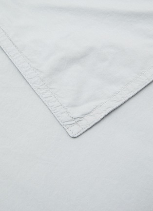 Detail View - Click To Enlarge - SOCIETY LIMONTA - Nite Cotton Queen Size Fitted Sheet — Iceberg