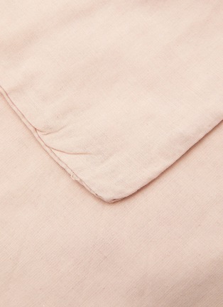 Detail View - Click To Enlarge - SOCIETY LIMONTA - Miro Cotton King Size Fitted Sheet — Verbena