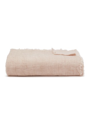 Main View - Click To Enlarge - SOCIETY LIMONTA - Tiub Cashmere Silk Blend Throw — Verbena