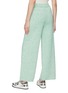 Back View - Click To Enlarge - CRUSH COLLECTION - Elasticated Waist Straight Leg Knit Pants