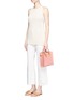 Figure View - Click To Enlarge - SOPHIE HULME - 'Albion Square' leather box tote