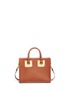 Detail View - Click To Enlarge - SOPHIE HULME - 'Albion' medium leather box tote